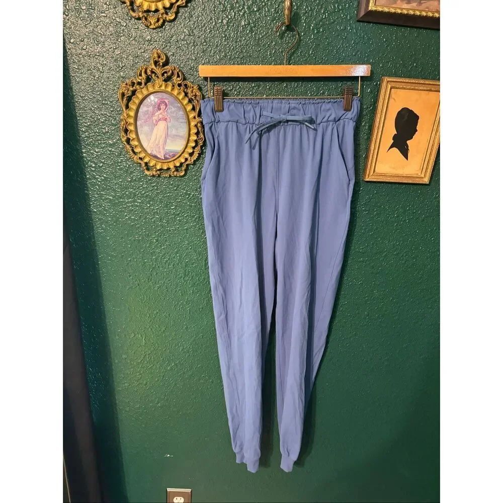 Lululemon Stretch High-Rise Jogger Sz 4 Water Drop Blue